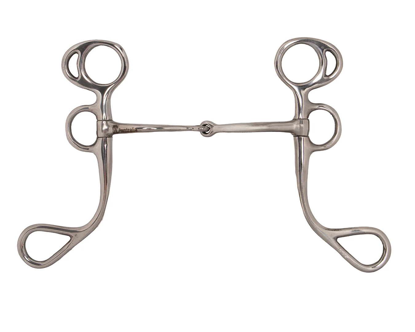 STC Argentina Snaffle Bit - Thin Mouth - Image 2