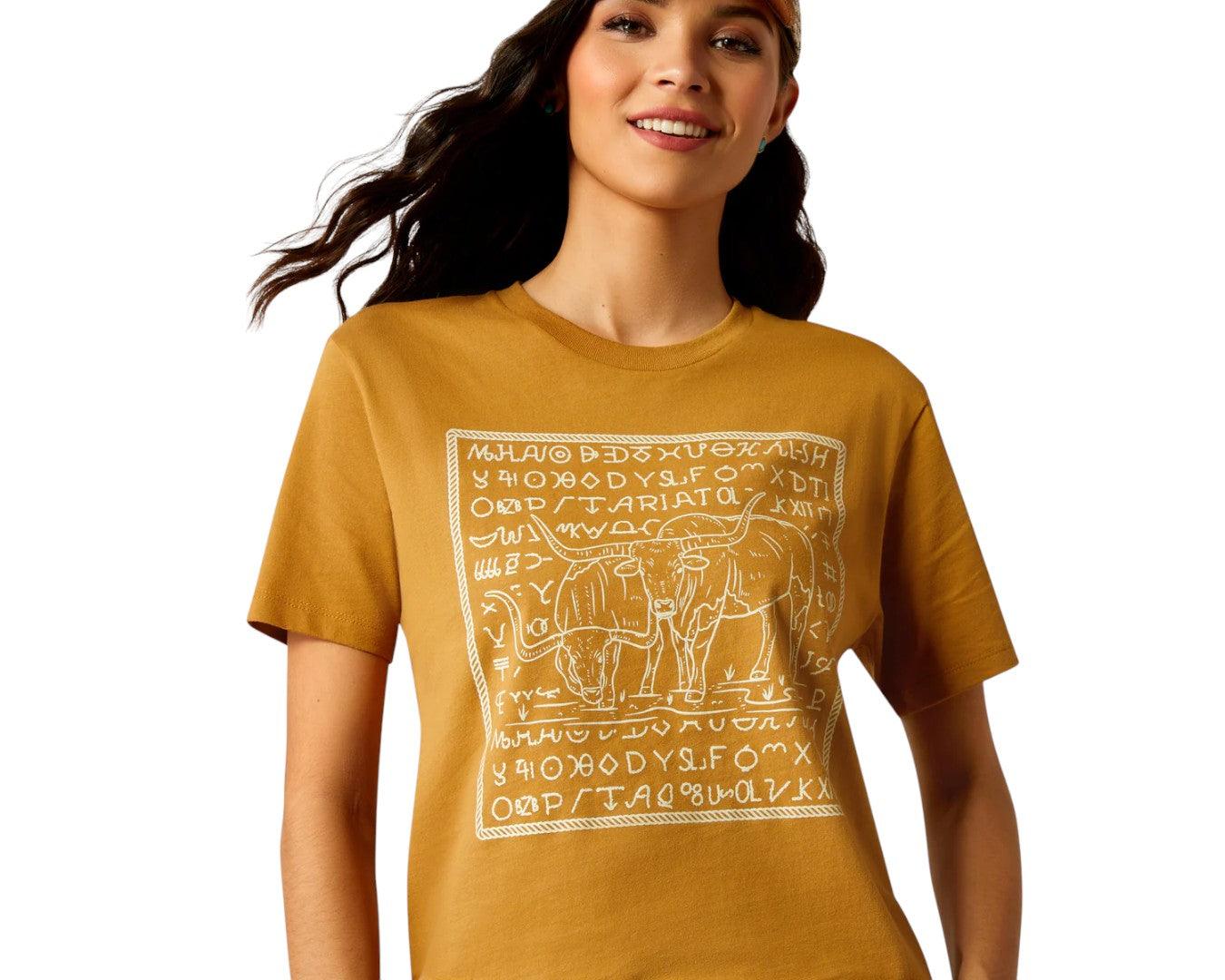 Ariat Longhorn Brand T-Shirt