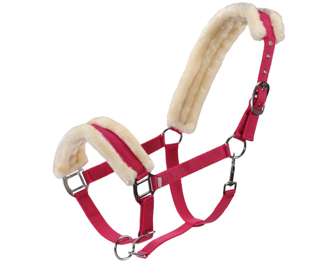 Bambino Nylon Halter with Fleece