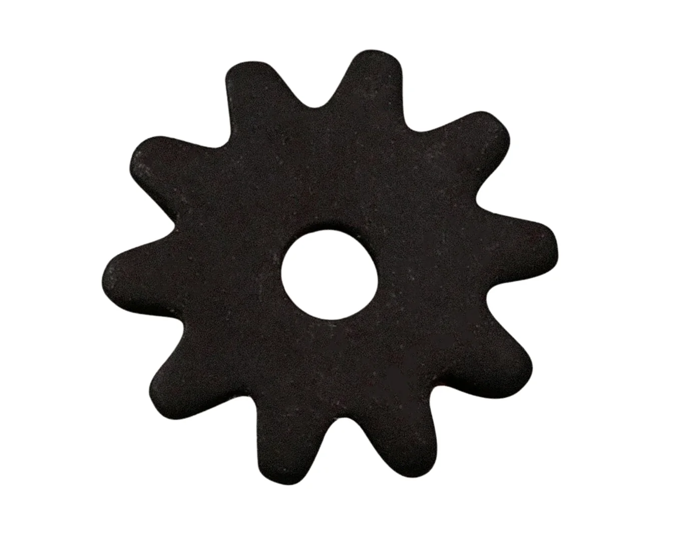 STC Black Steel Spur Rowels | 10 Point Rounded - Image 2