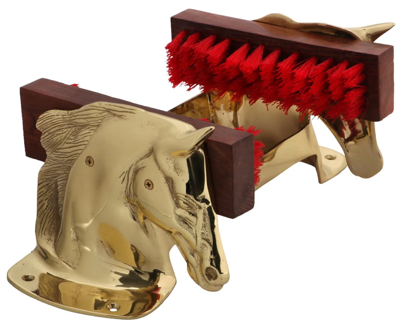 Brass Arabian Horse Boot Scraper