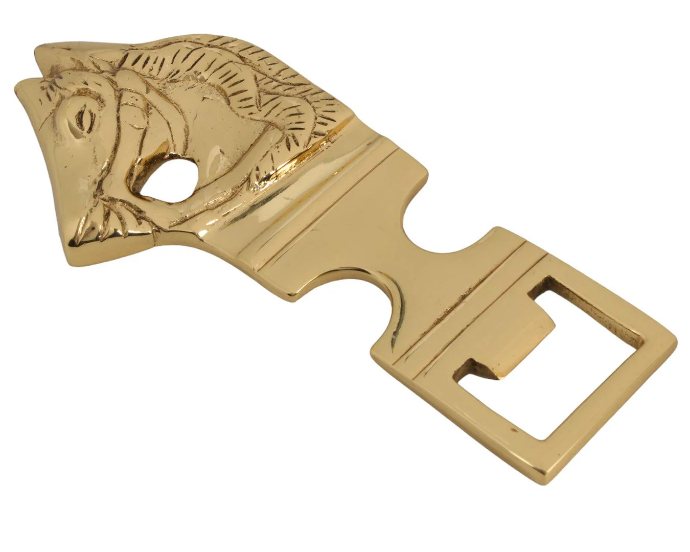 Brass Horse Head Bottle Opener - Image 3