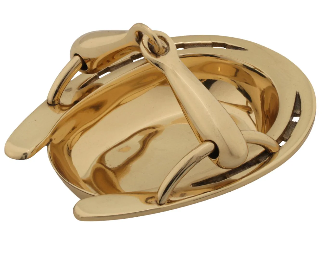 Brass Horseshoe & Bit Change Holder - Image 2