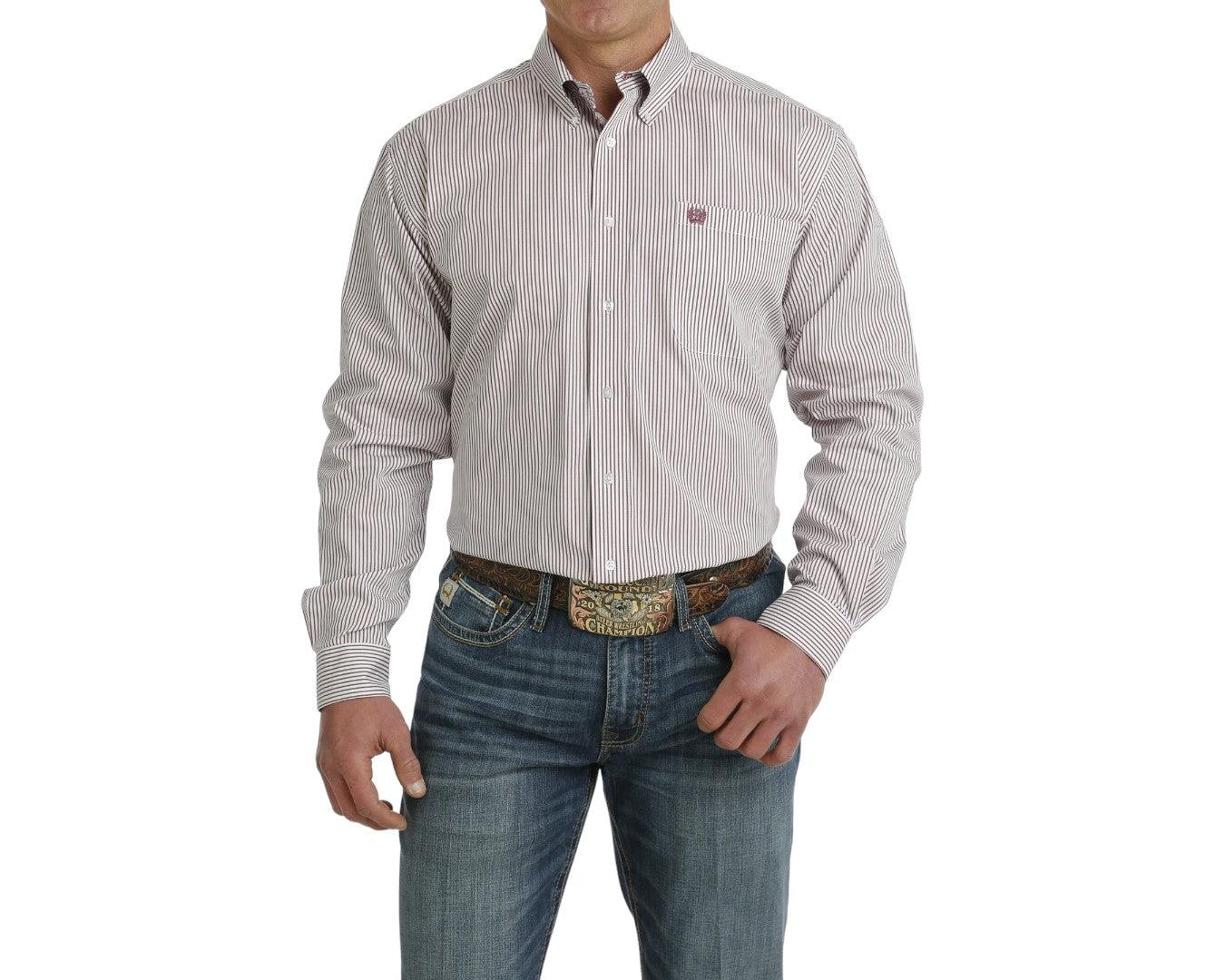 Cinch Men's Western Long Sleeve Button-Down Shirt - Image 11