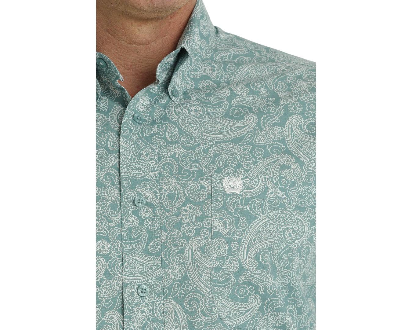 Cinch Men's Western Long Sleeve Button-Down Shirt - Image 4