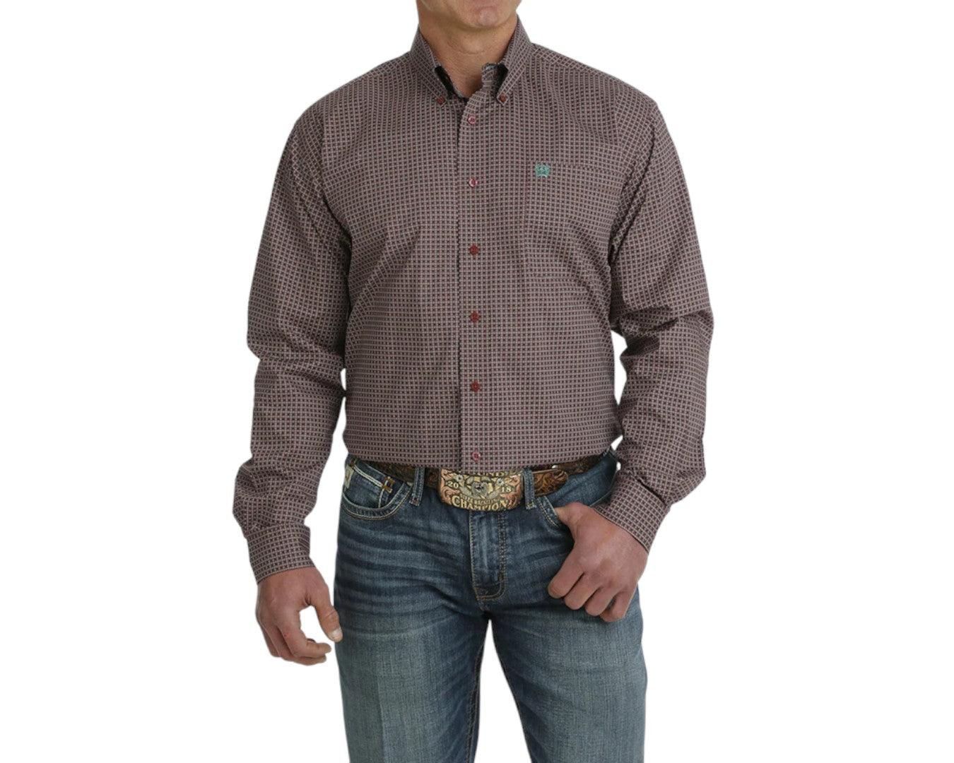 Cinch Men's Western Long Sleeve Button-Down Shirt - Image 5
