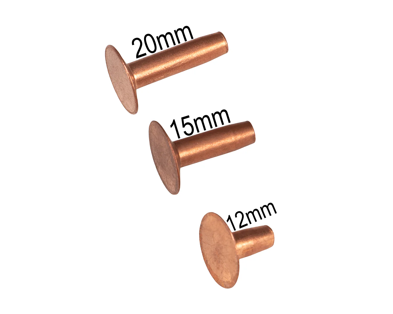 STC Copper Rivets - Mixed Sizes - Image 4
