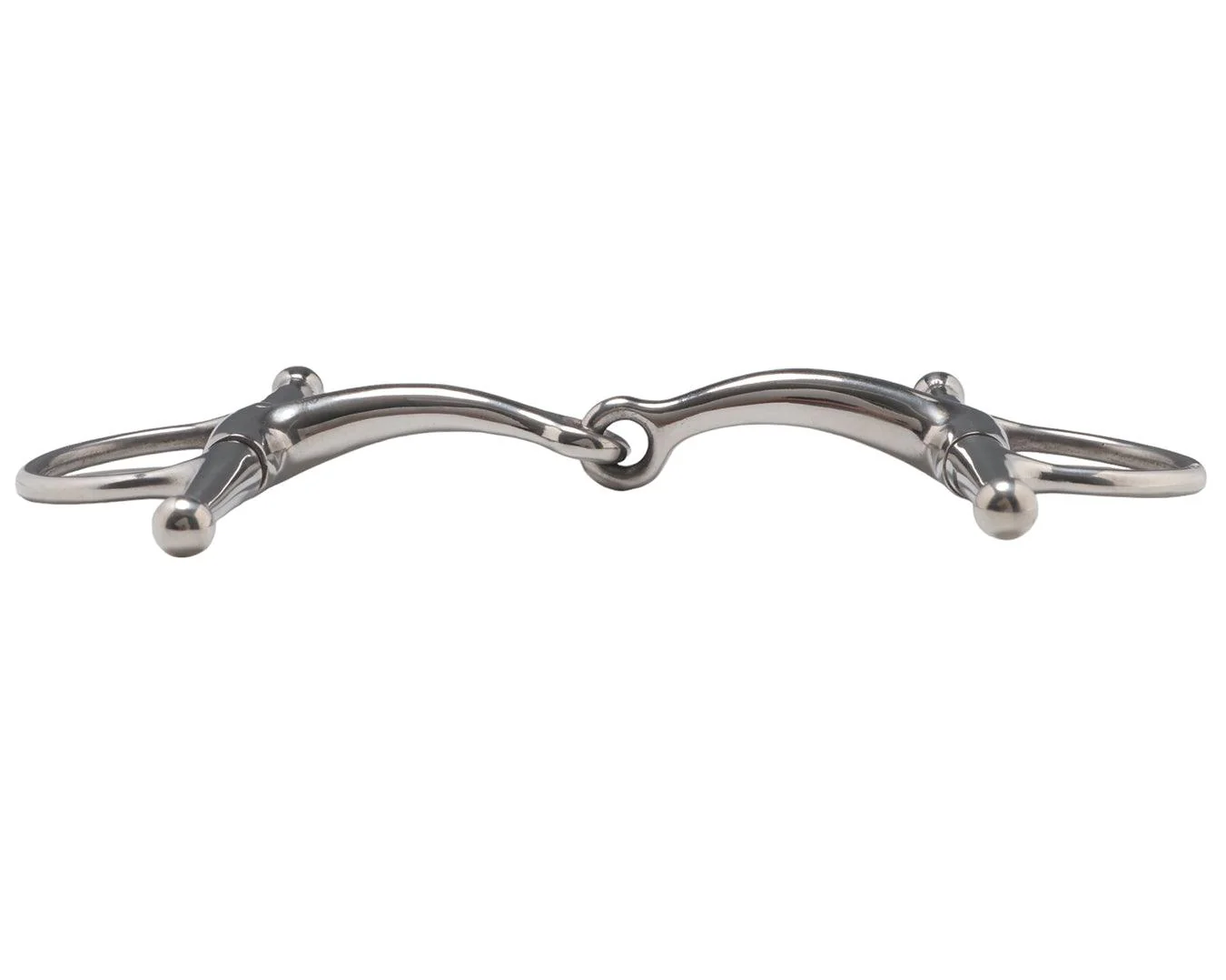 STC Curved Full Cheek Snaffle Bit - Image 3