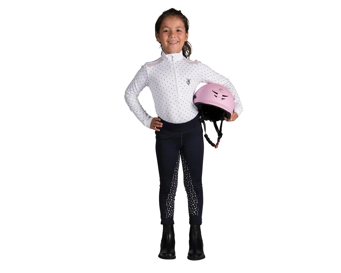 Huntington Daisy Girls Tights With Full Gel Seat - Image 2