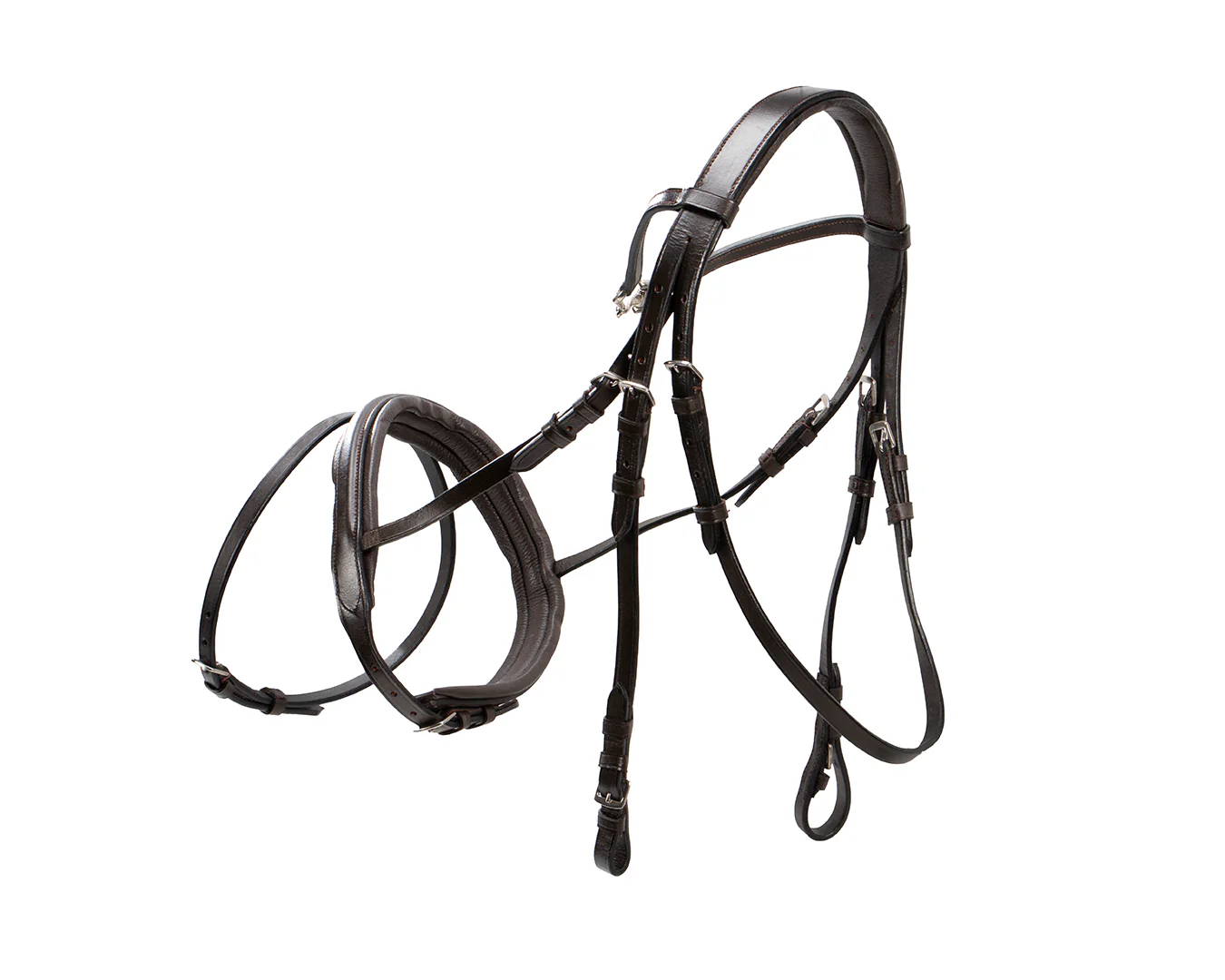 Diamond Sterling Bit Snaffle Bridle - Image 11
