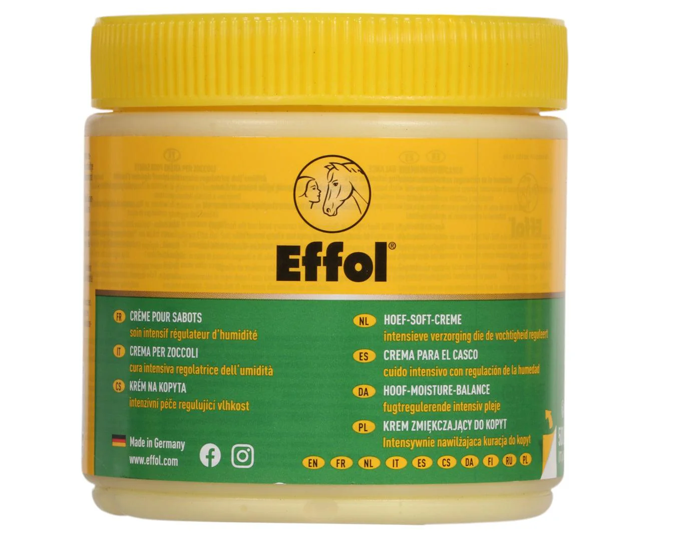 Effol Hoof Soft Cream/Hoof-Moisture-Balance - 500ml - Image 2