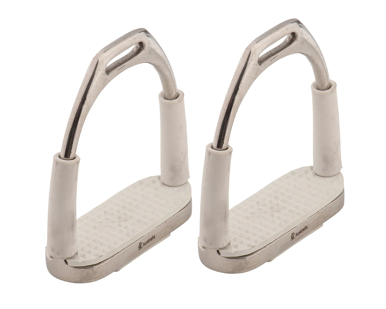Equisteel Flex Shank Stirrups Stainless Steel