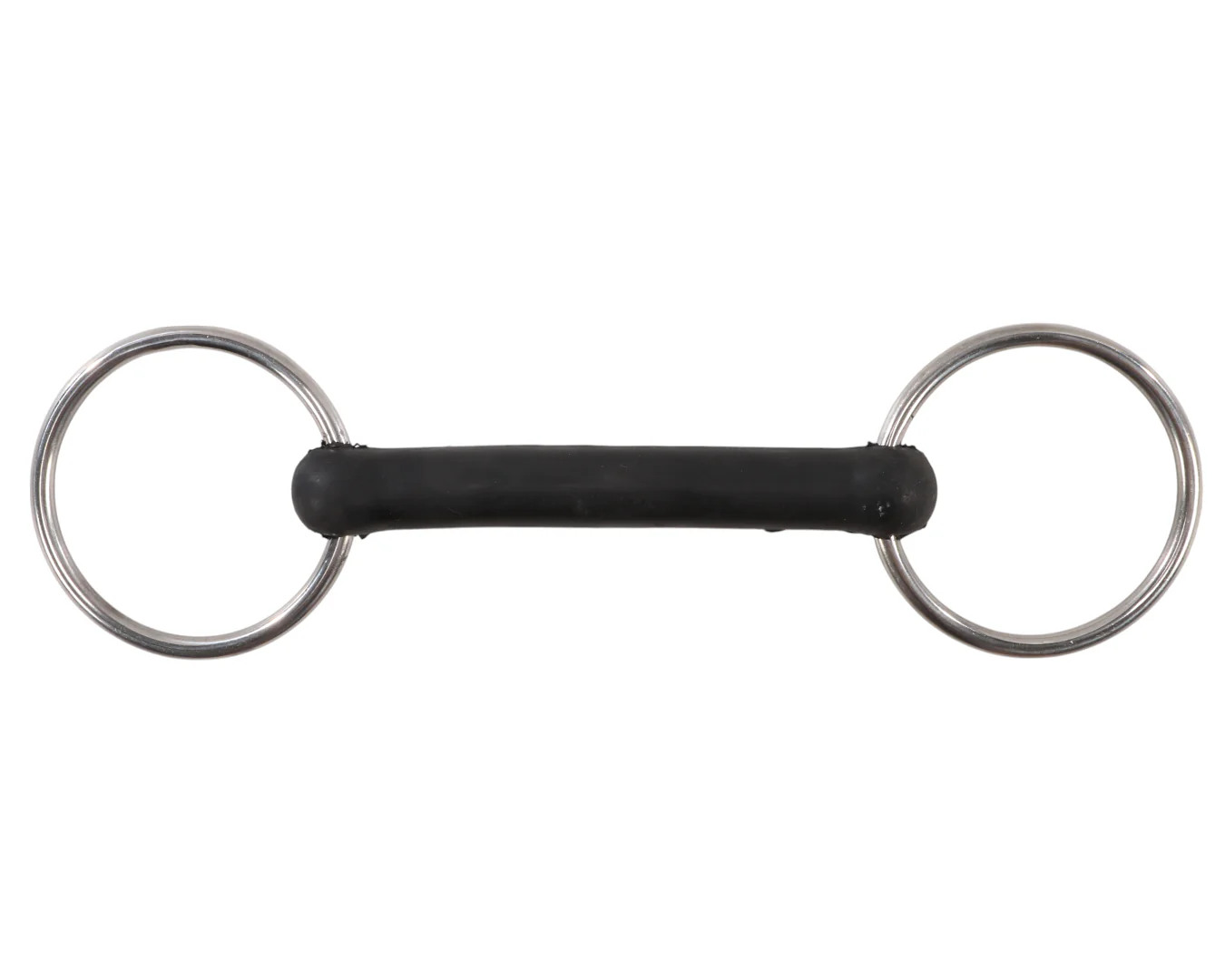 STC Flexible Rubber Snaffle Bit