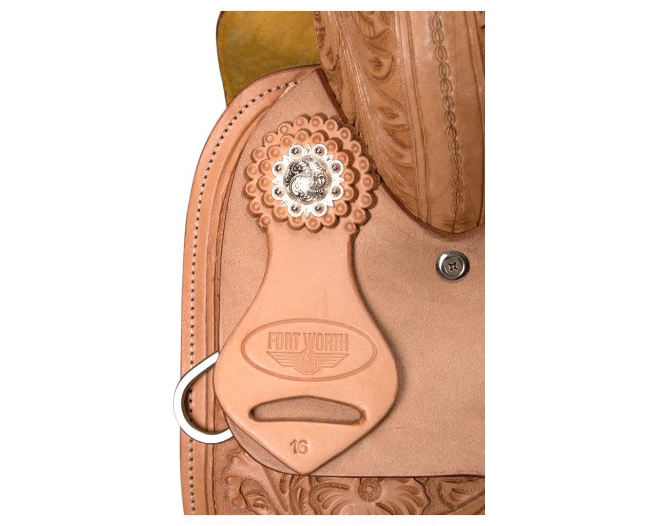 Fort Worth Barrel Racing Saddle with Deep Seat - Image 3