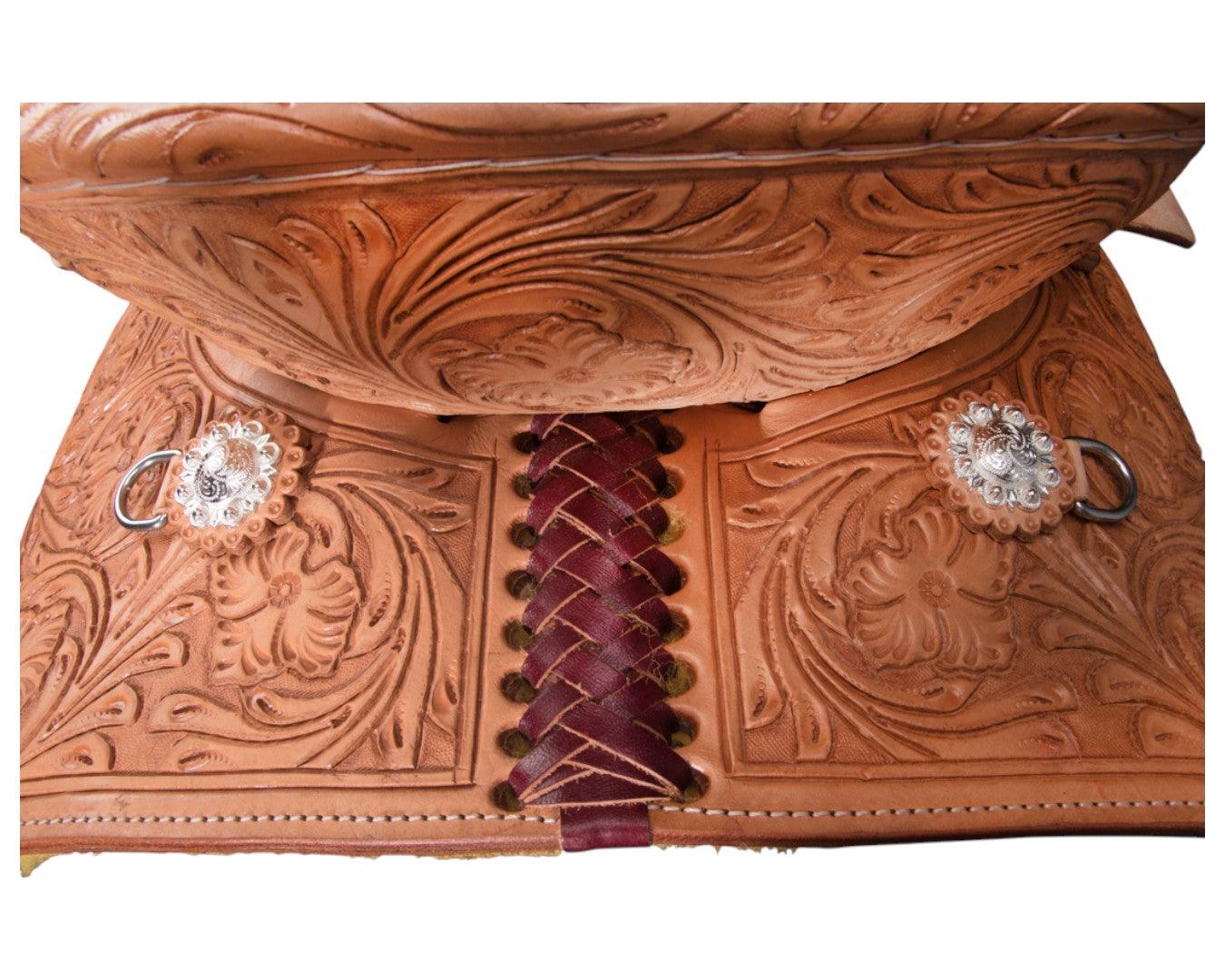 Fort Worth Barrel Racing Saddle with Deep Seat - Image 4