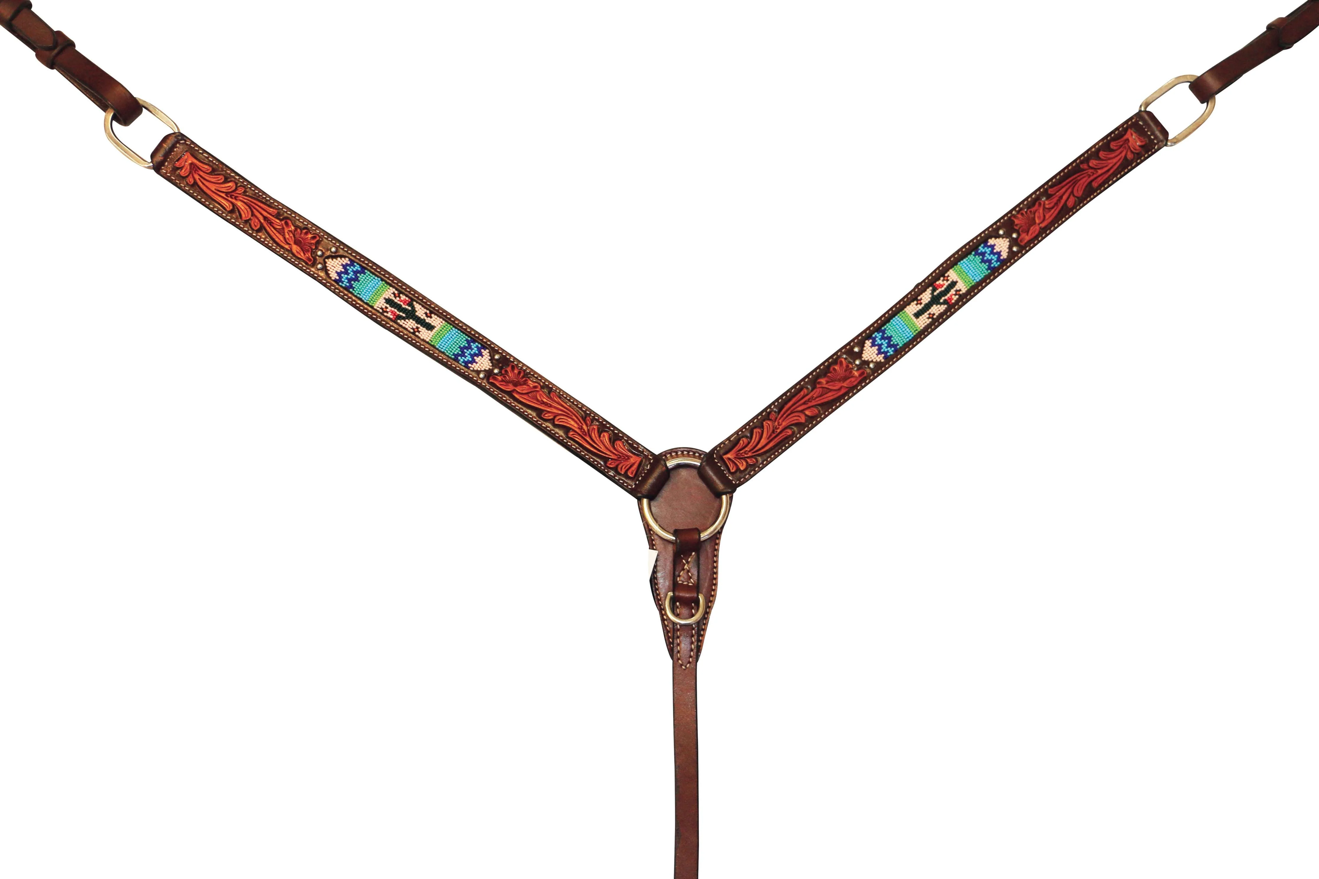 Fort Worth Cactus Beaded Breastcollar - Image 3