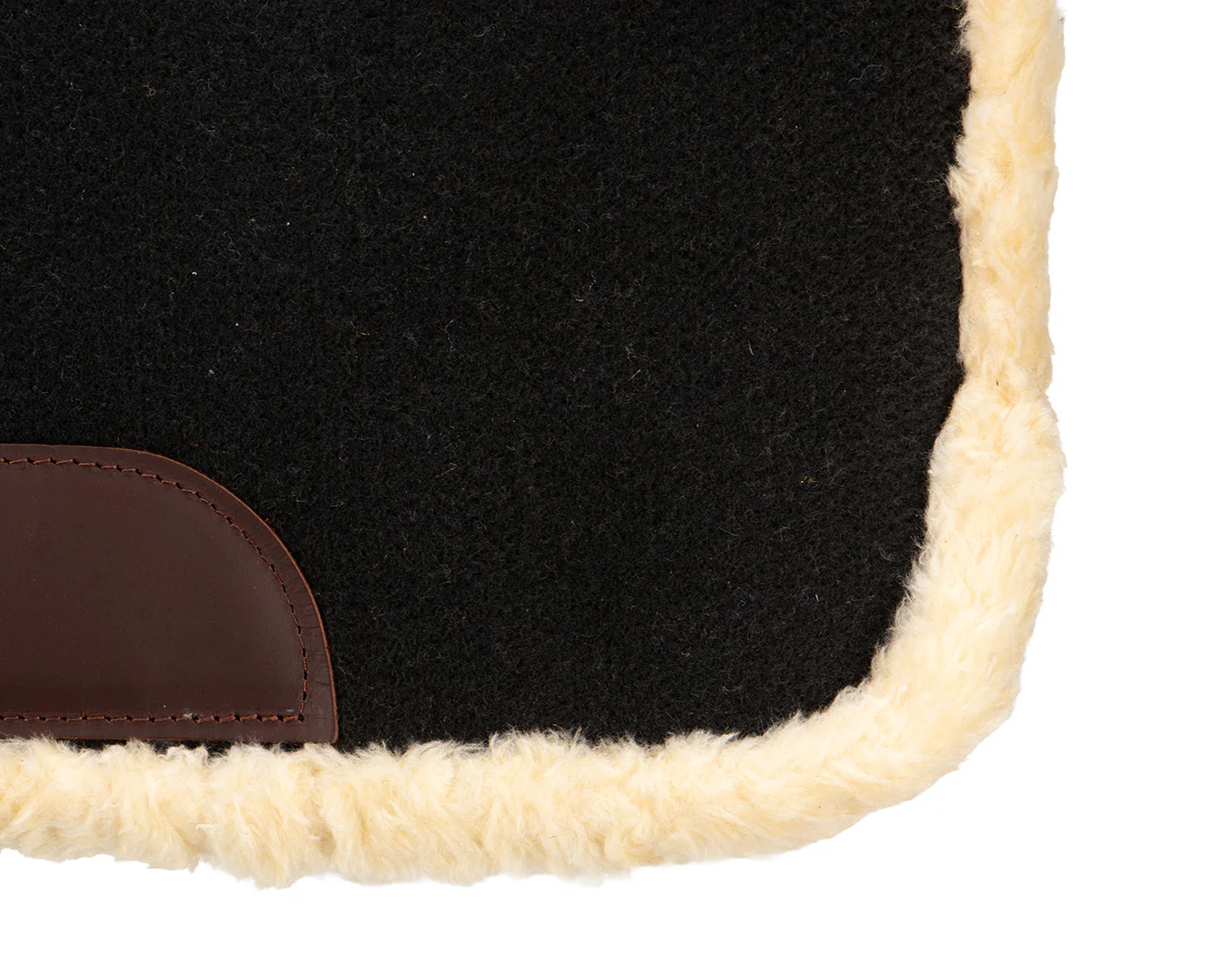 Fort Worth Fleece Lined Felt Saddle Pad - Image 6