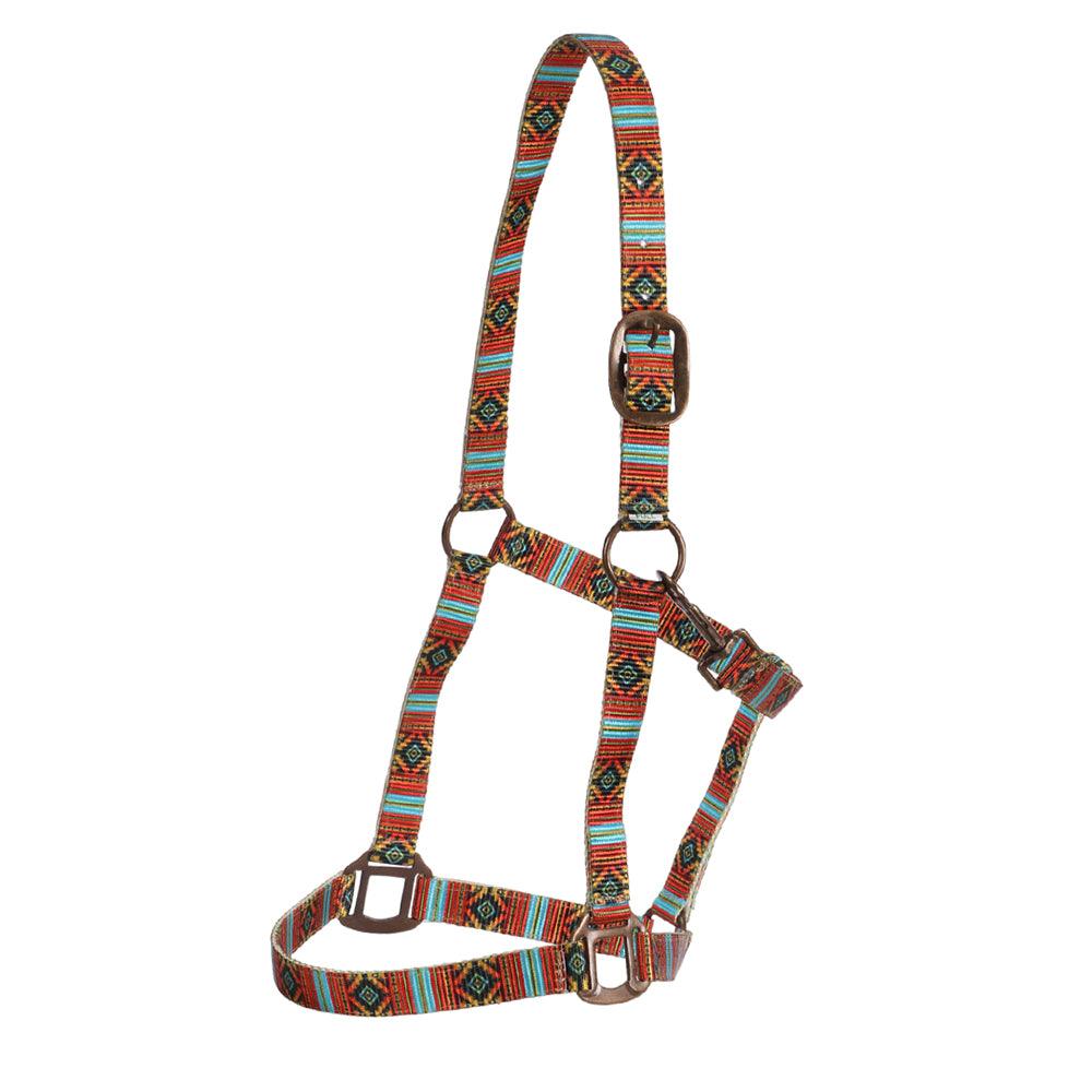 Fort Worth Halter with Copper Hardware - Nicoma - Image 4
