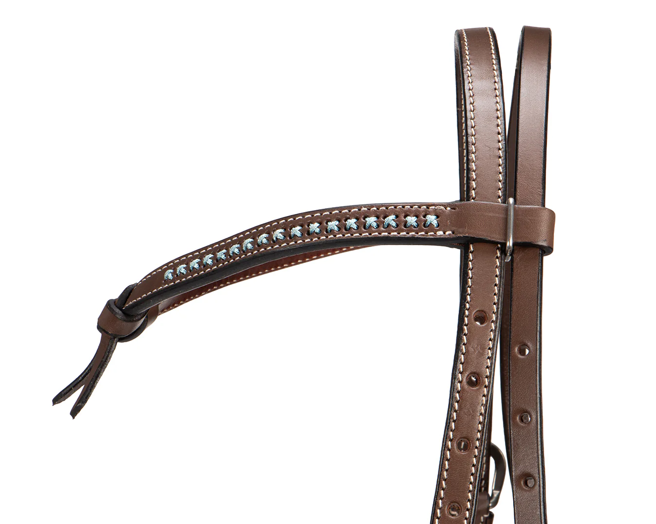 Fort Worth Kiowa Knotted Brow Headstall - Image 4