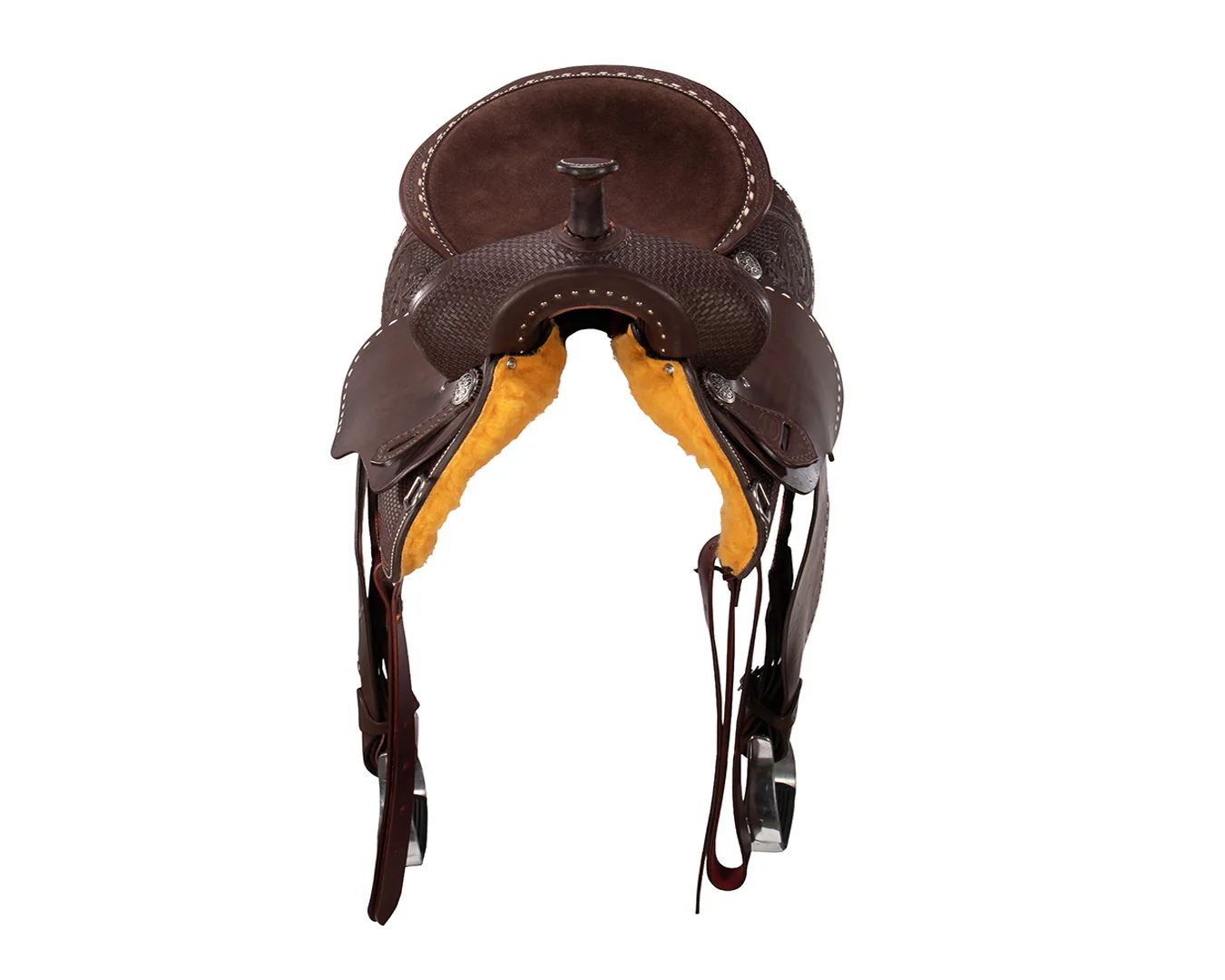 Fort Worth Lightweight Barrel Race Saddle - Image 3