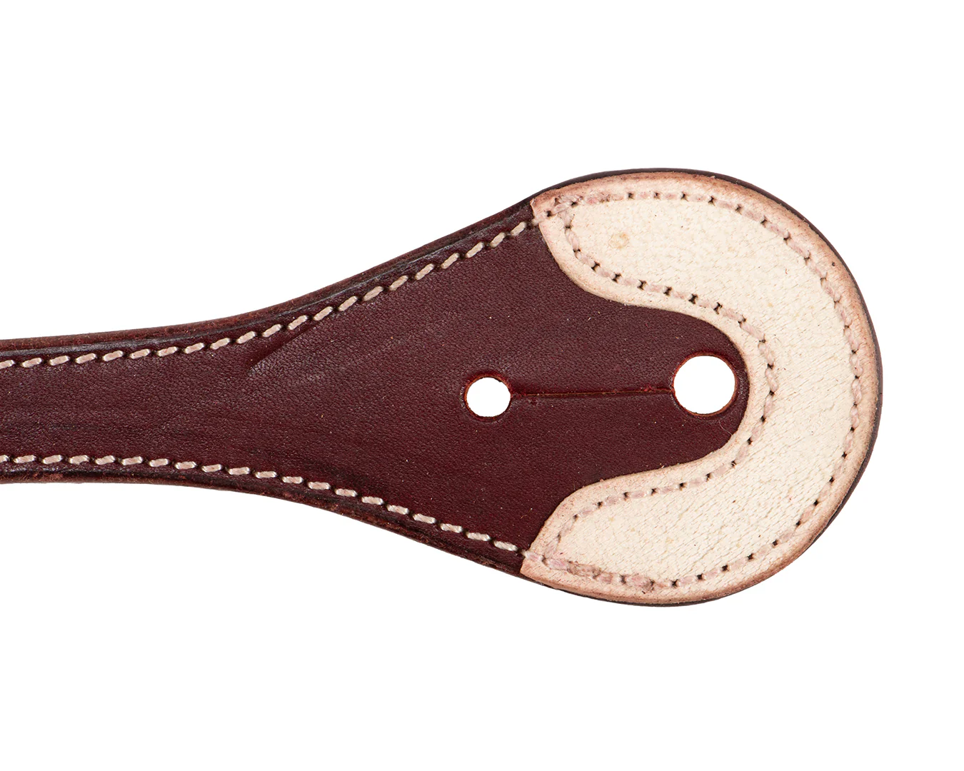 Fort Worth Rawhide End Spur Straps - Latigo - Image 3