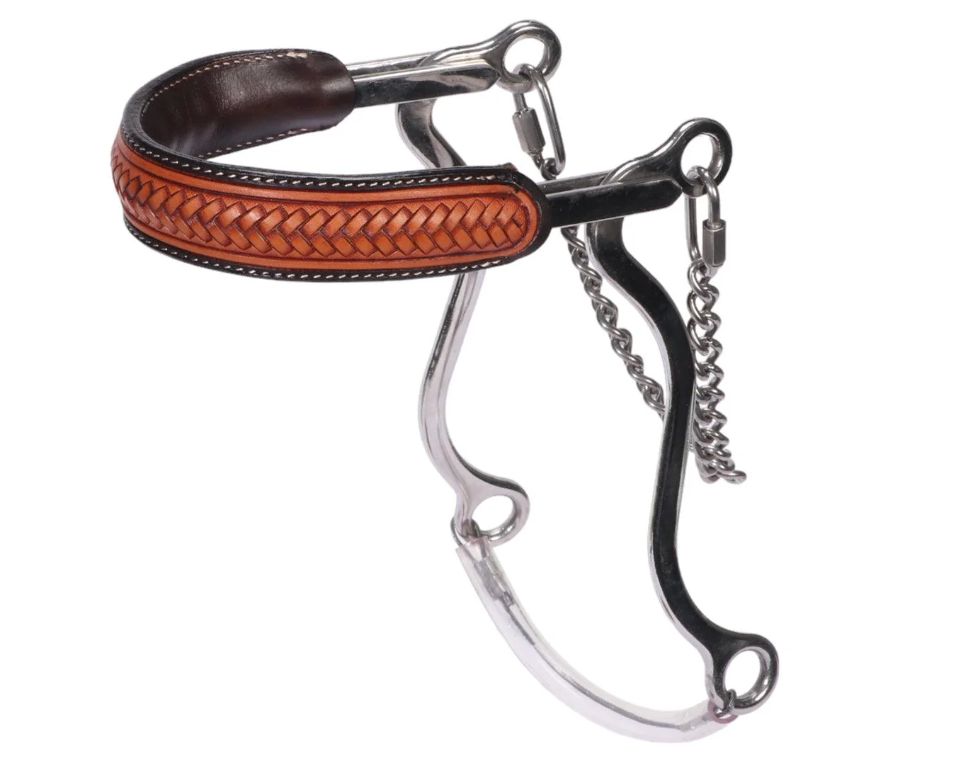 Fort Worth SS Hackamore - Basket Weave - Image 2