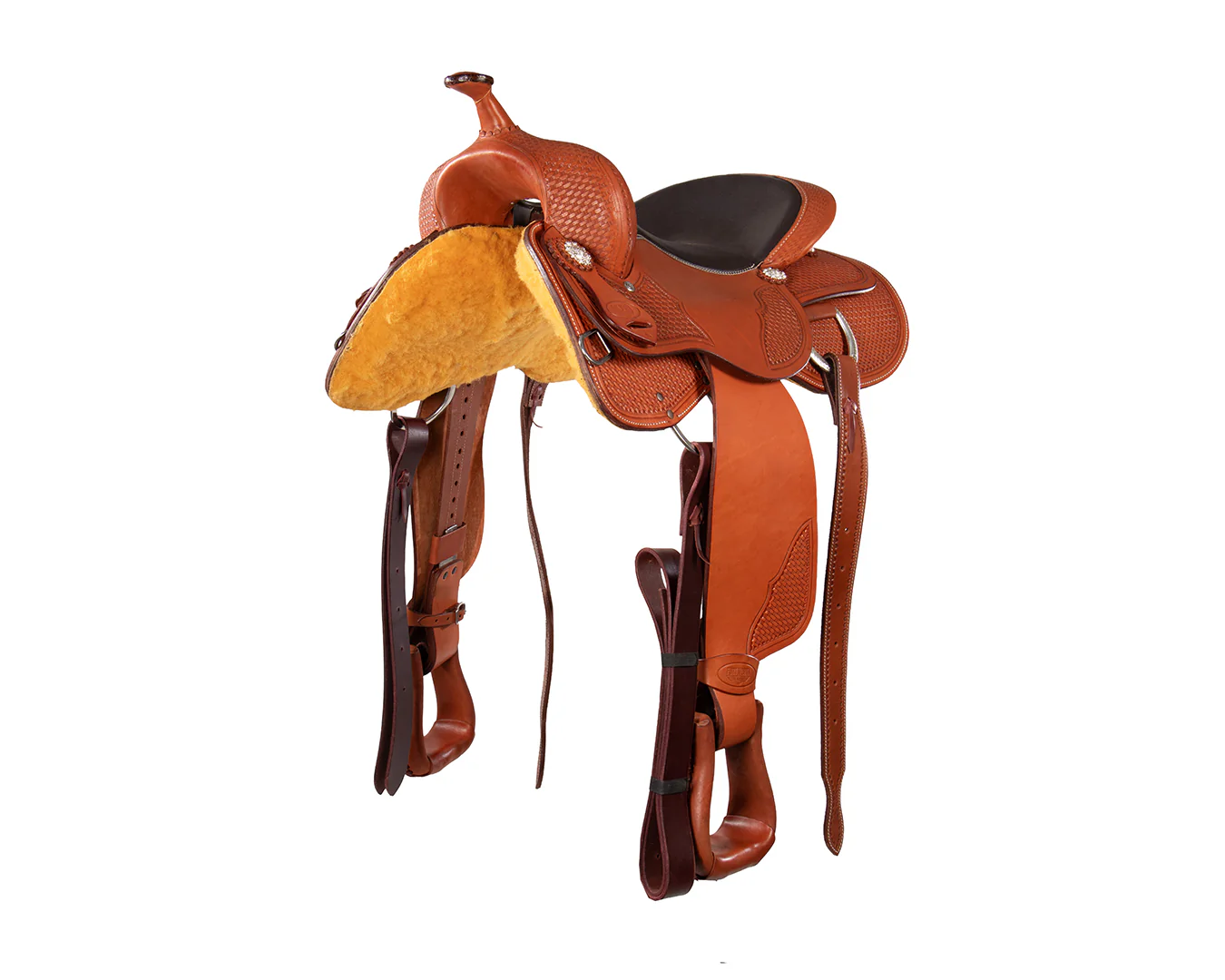 Fort Worth Western Pleasure Basket Weave Saddle