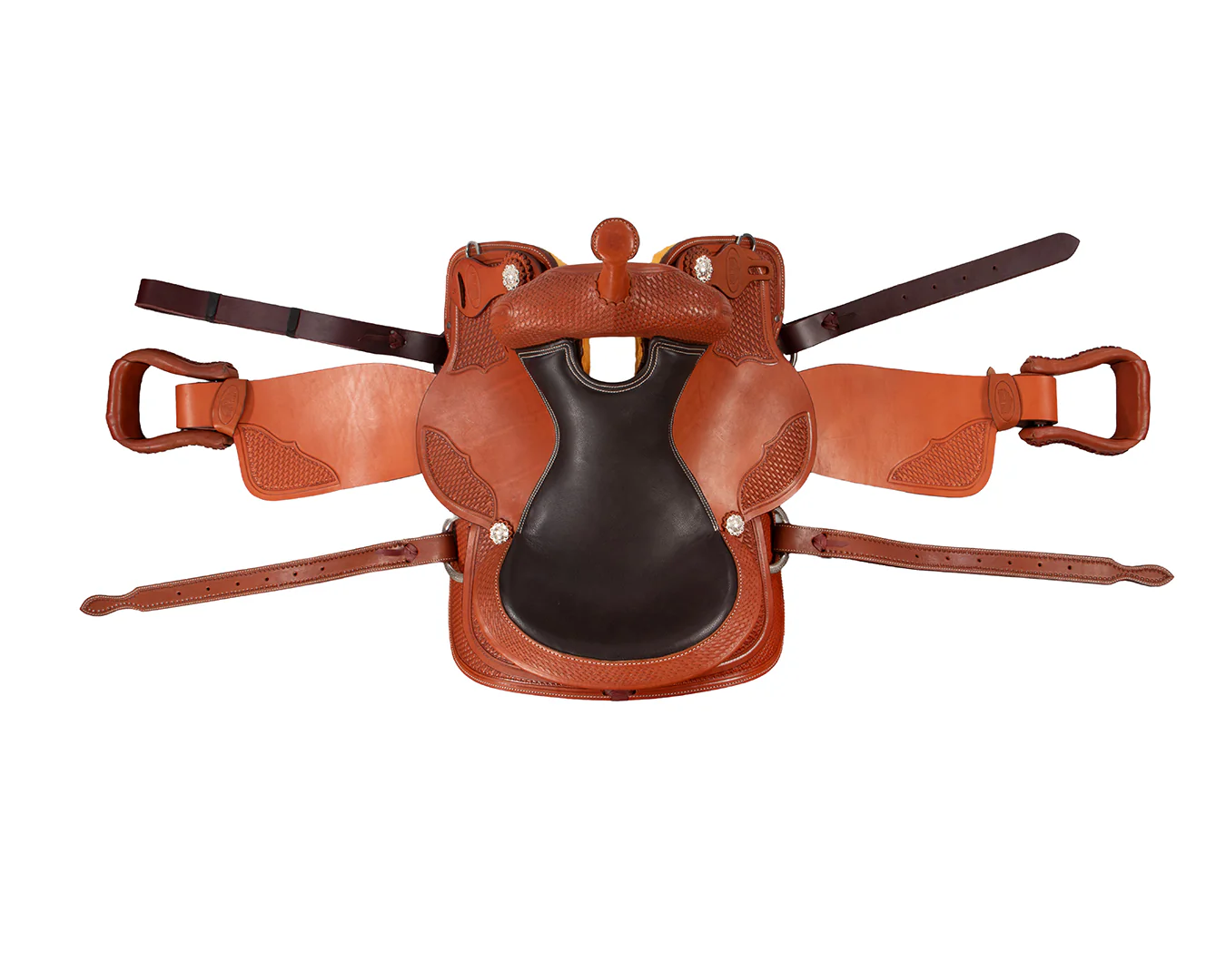 Fort Worth Western Pleasure Basket Weave Saddle - Image 10