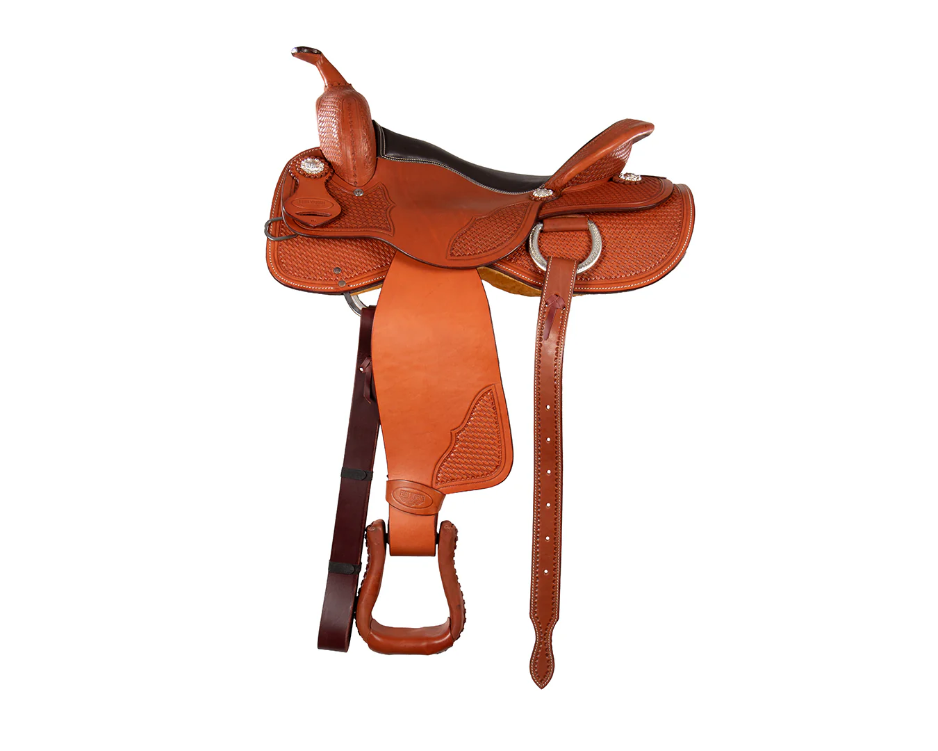 Fort Worth Western Pleasure Basket Weave Saddle - Image 13