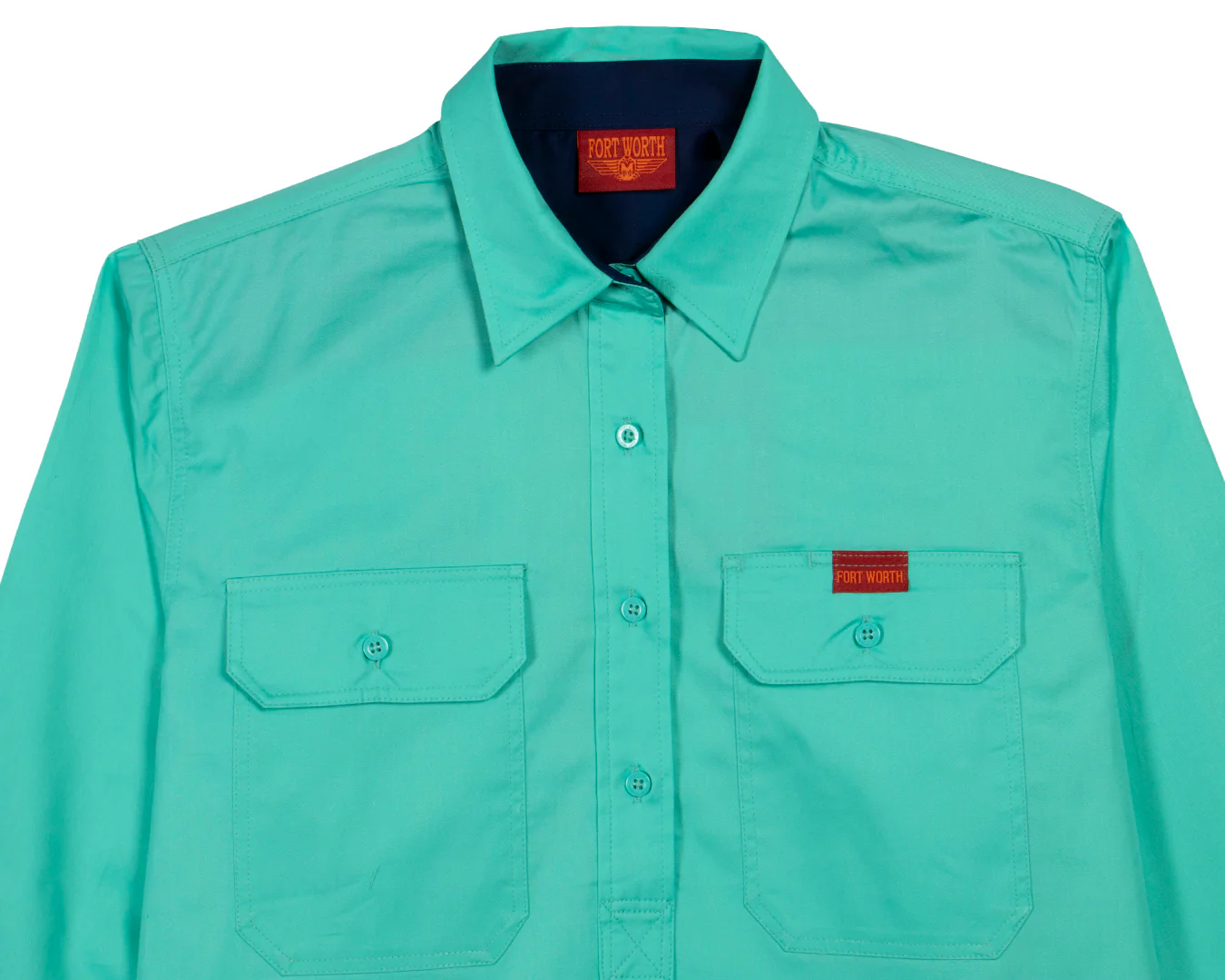 Fort Worth Women's Half Button Work Shirt - Image 15