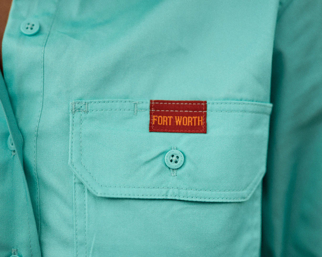 Fort Worth Women's Half Button Work Shirt - Image 8