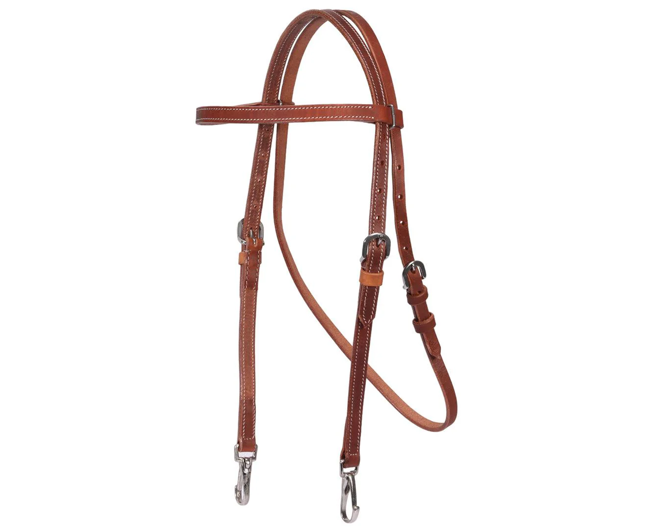 Fort Worth Work Headstall Snap Ends