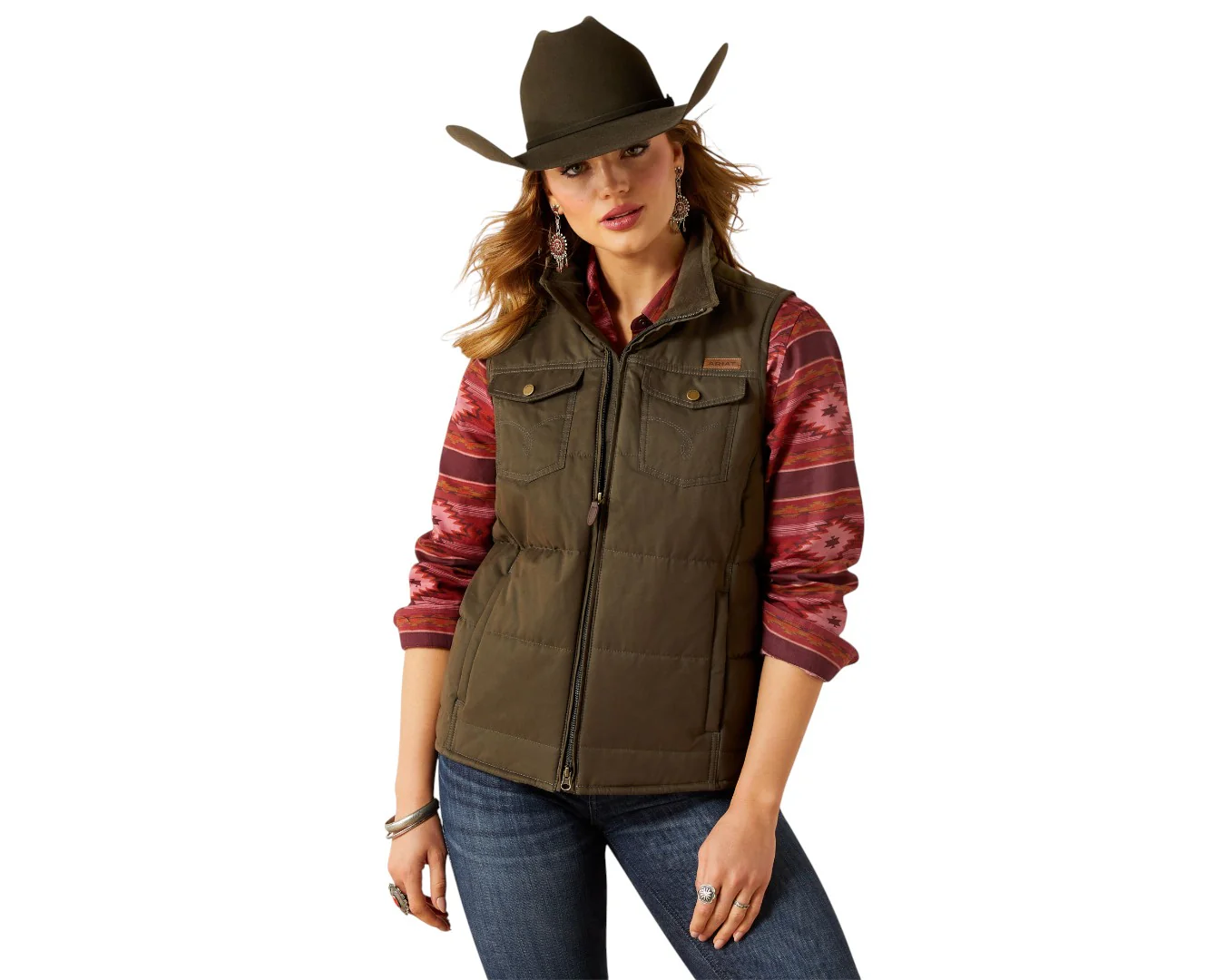 Ariat Women's Grizzly Quilted Vest - Image 2