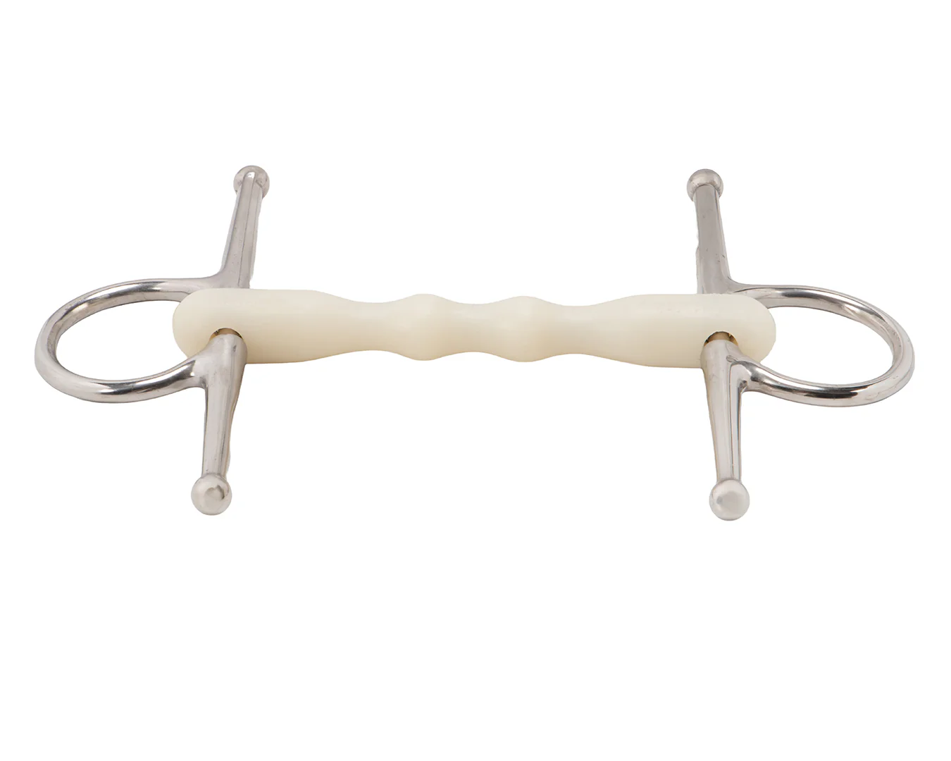Happy Mouth Full Cheek Snaffle Bit w/Flexible Mouth - Image 3