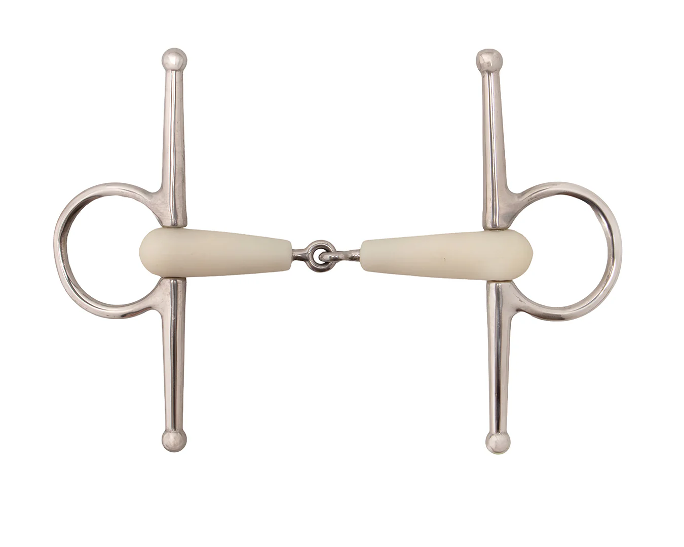 Happy Mouth Full Cheek Snaffle Bit with Jointed Mouth
