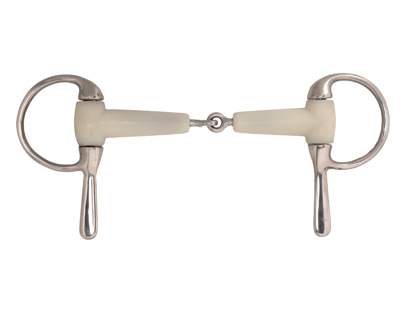 Happy Mouth Half Spoon Snaffle Bit with Jointed Mouth