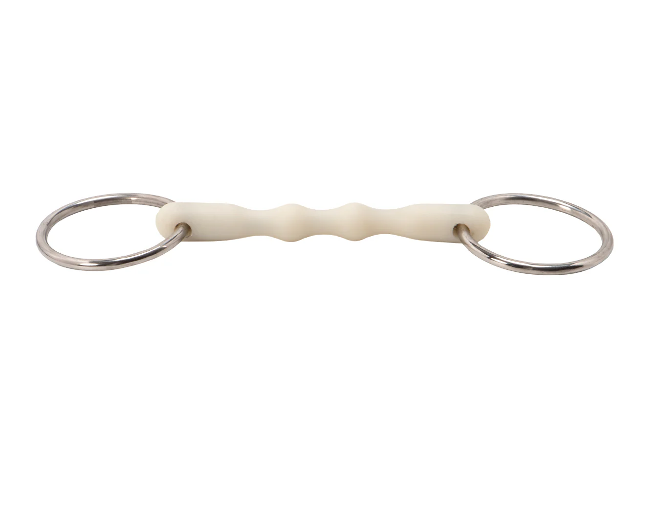 Happy Mouth Loose Ring Snaffle Bit w/Flexible Mouth - Image 2