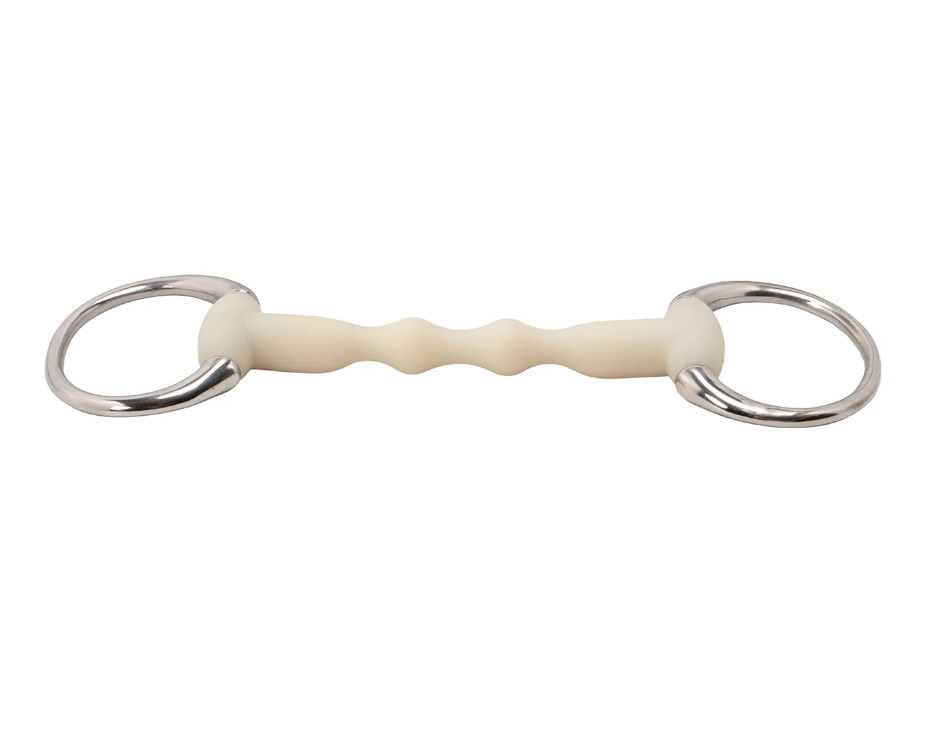 Happy Mouth Round Ring Eggbutt Bit with Flexible Mouth - Image 3