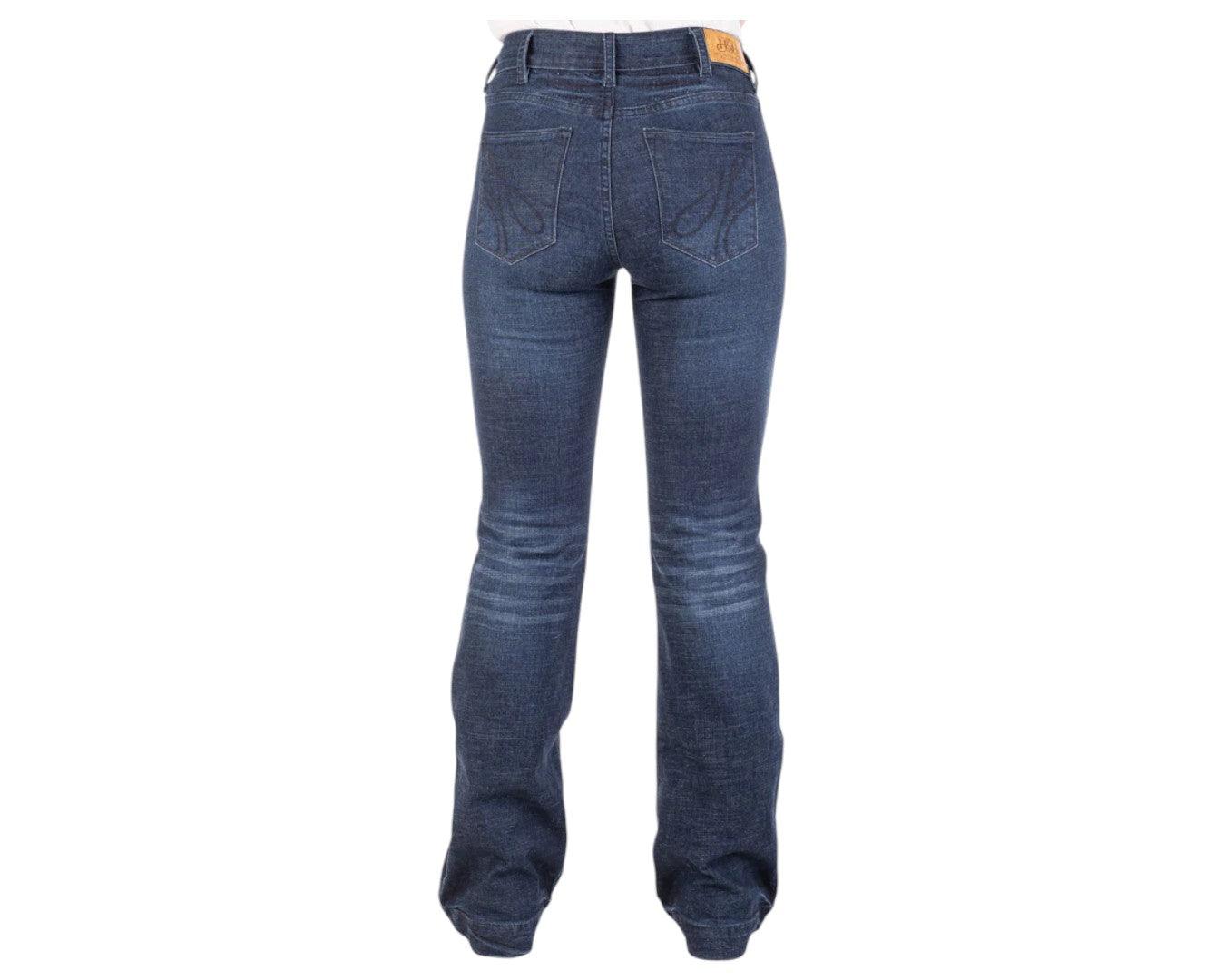 Hitchley & Harrow "Baton Rouge" Trouser Jeans with Navy Stitching - Image 5