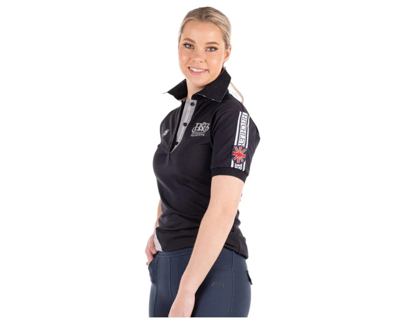 Hitchley & Harrow Fitted Polo - Equestrian Collection - Image 2