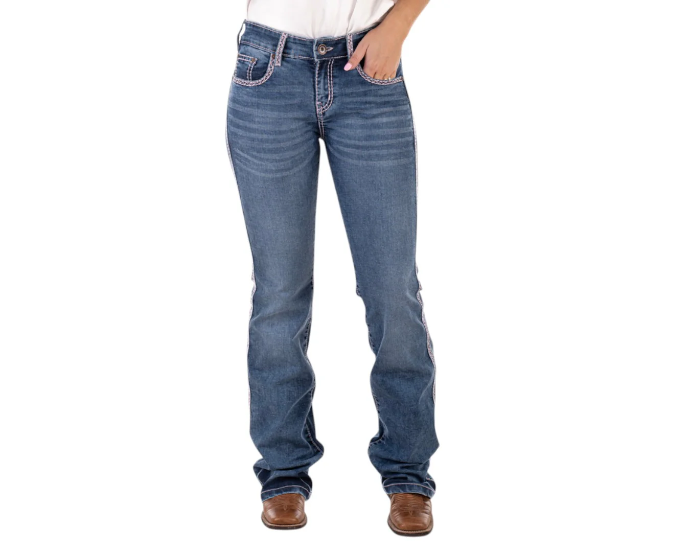 Hitchley & Harrow Women's Comfort Cut High-Rise Seattle Jean - Image 7