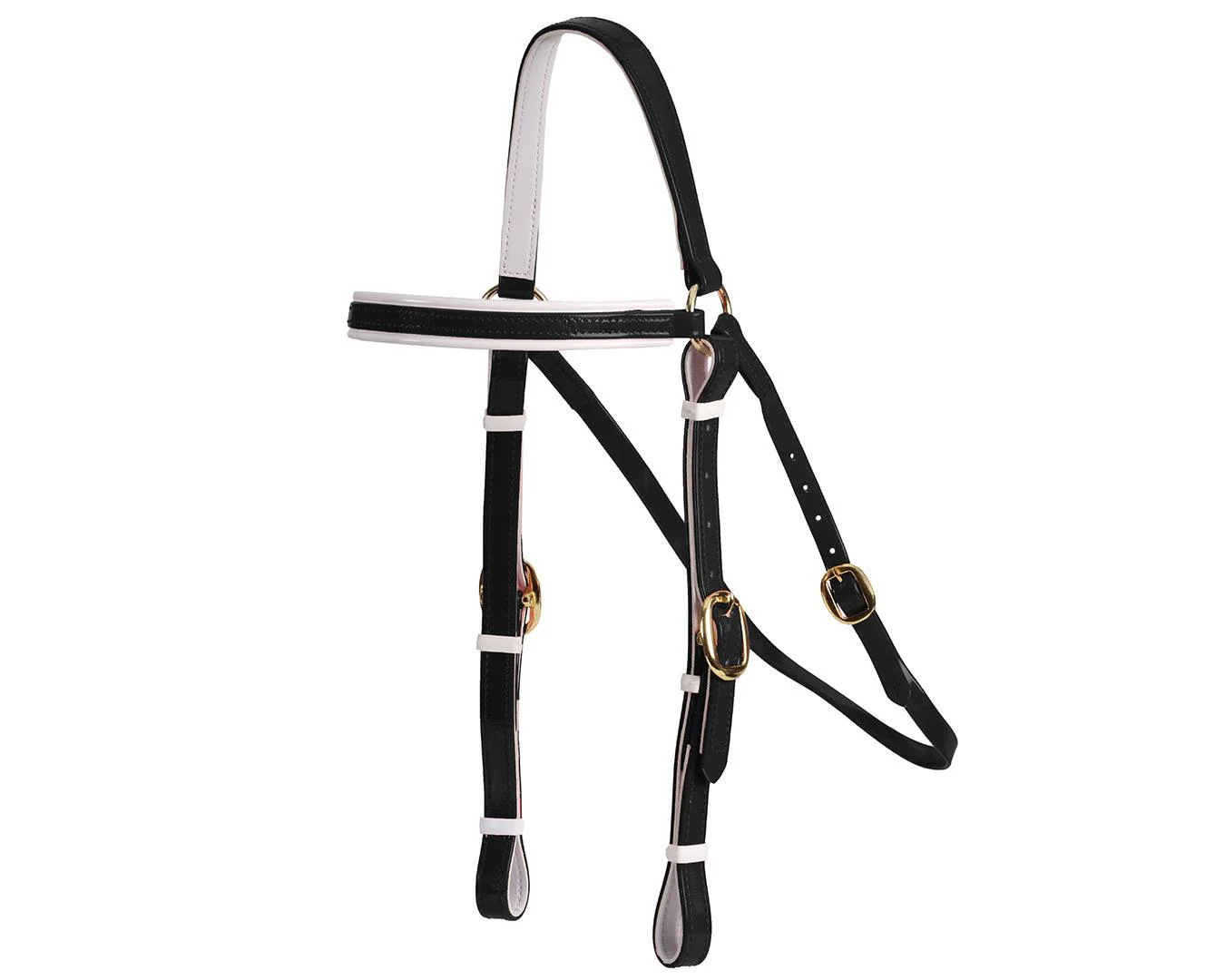 Horse Sense Barcoo Bridle Head - Brass Fittings