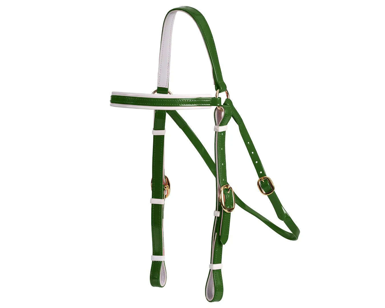 Horse Sense Barcoo Bridle Head - Brass Fittings - Image 6