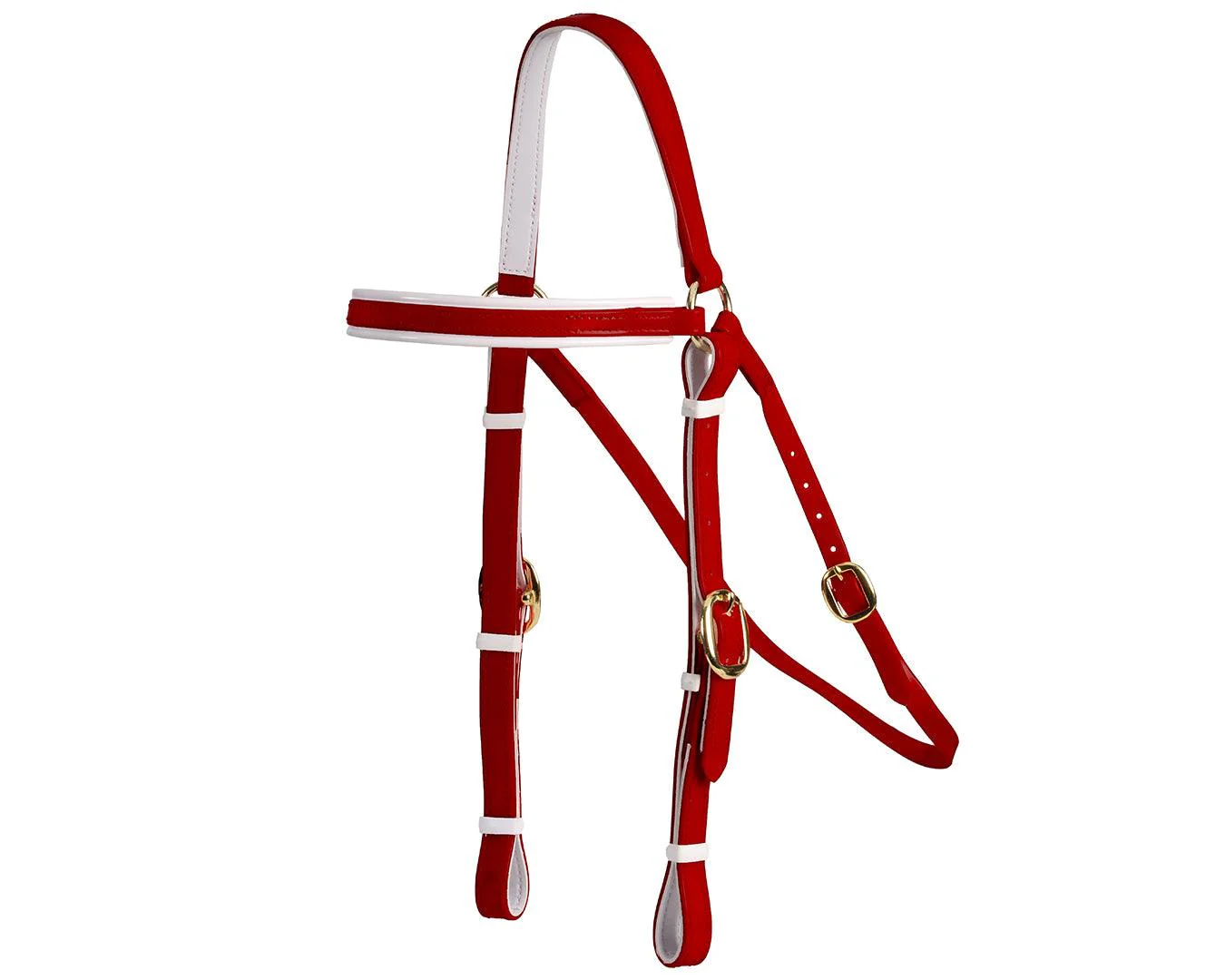 Horse Sense Barcoo Bridle Head - Brass Fittings - Image 8