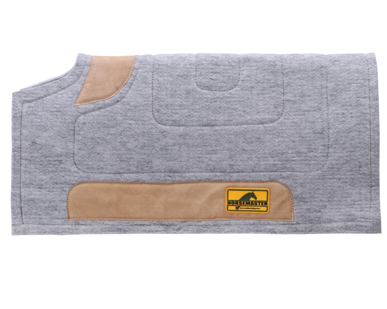 Horsemaster Cut Back Felt Saddle Pad - 32" x 32" - Image 2
