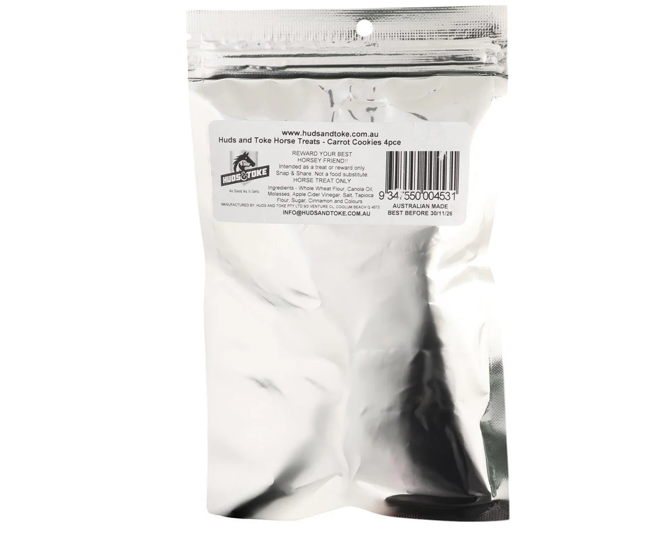 Huds & Toke Carrot Cookies Horse Treat - Image 2
