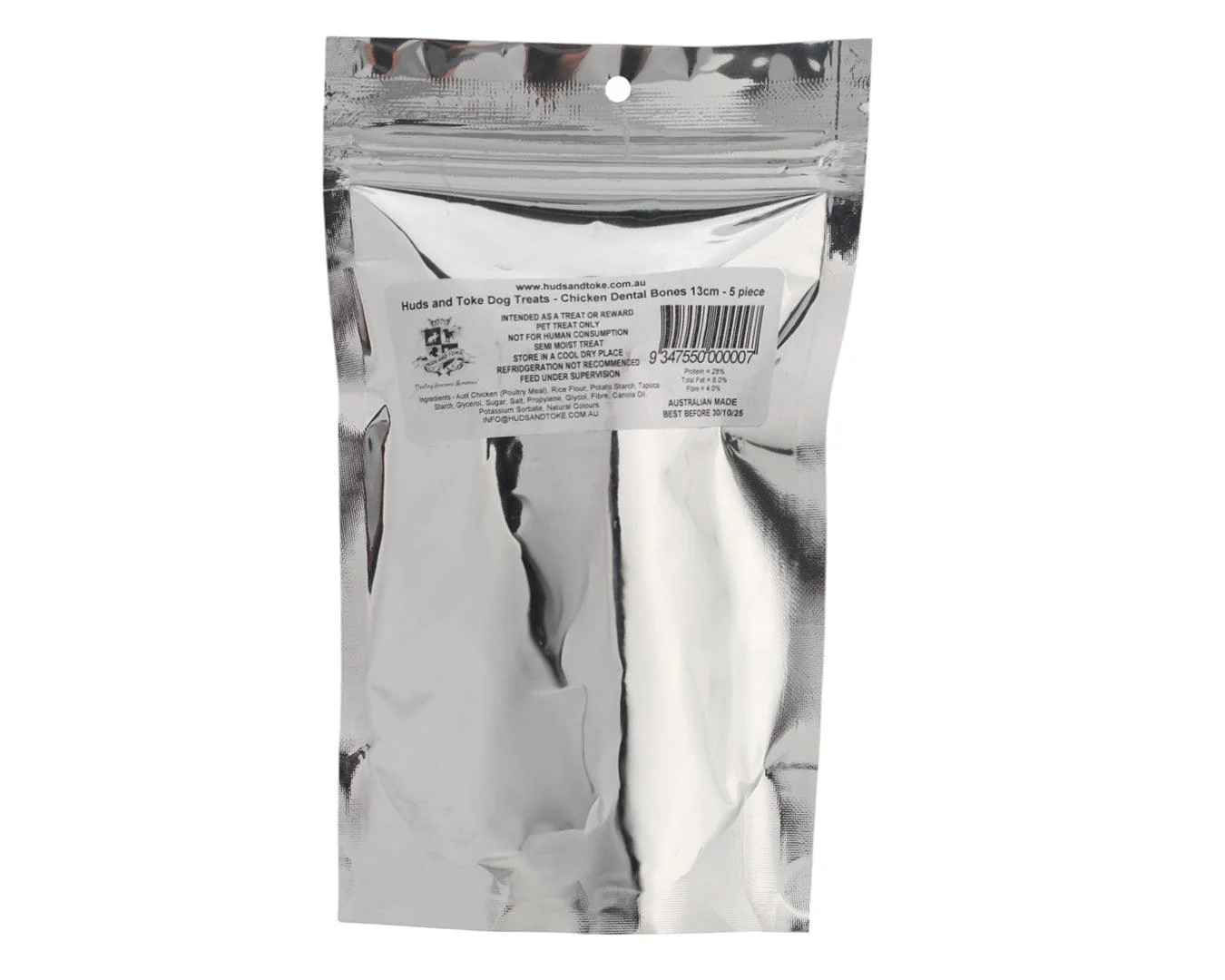 Huds & Toke Dental Chewy Bones - Chicken - Image 2