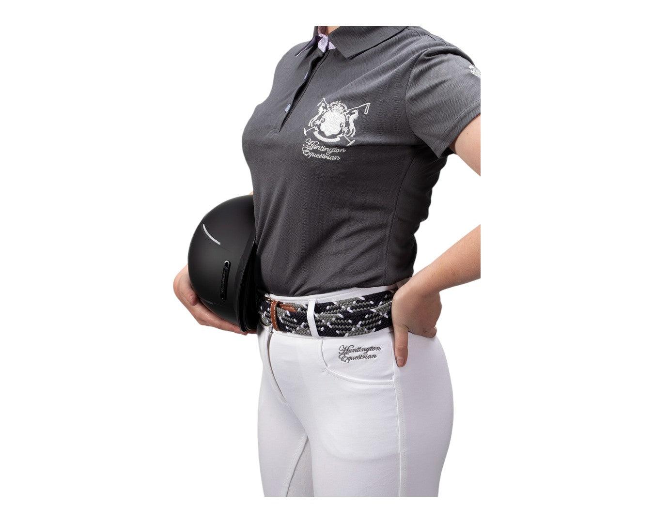 Huntington Hi-Waisted Breeches w/Full Gel Seat - Image 3