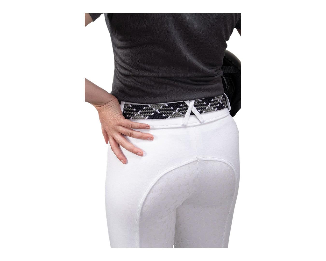 Huntington Hi-Waisted Breeches w/Full Gel Seat - Image 6