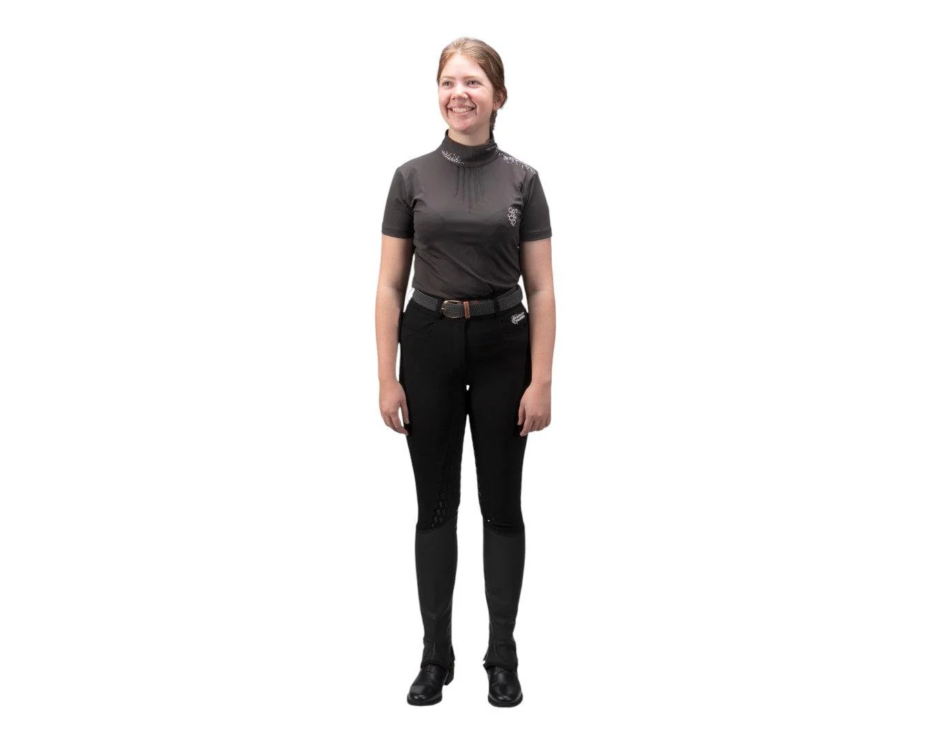 Huntington Hi-Waisted Breeches w/Full Gel Seat - Image 7